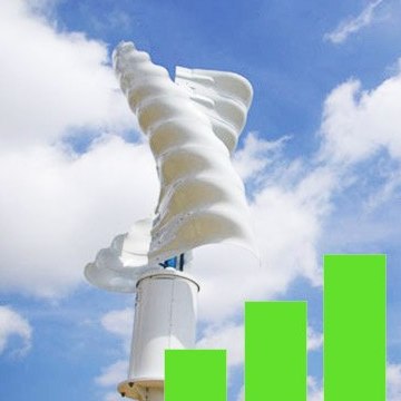 Вертикальная ветровая турбина